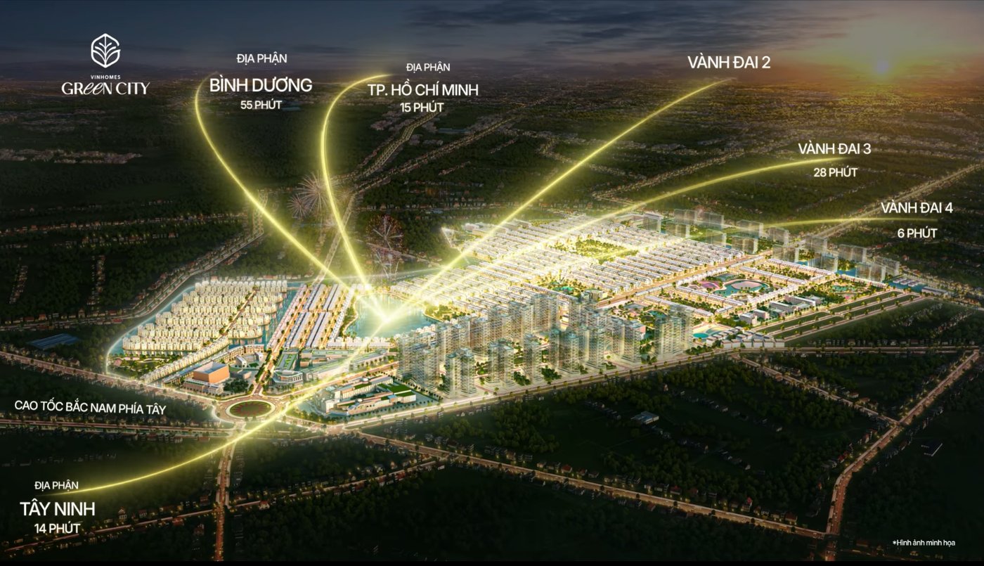 Di chuyển từ Vinhomes Green City